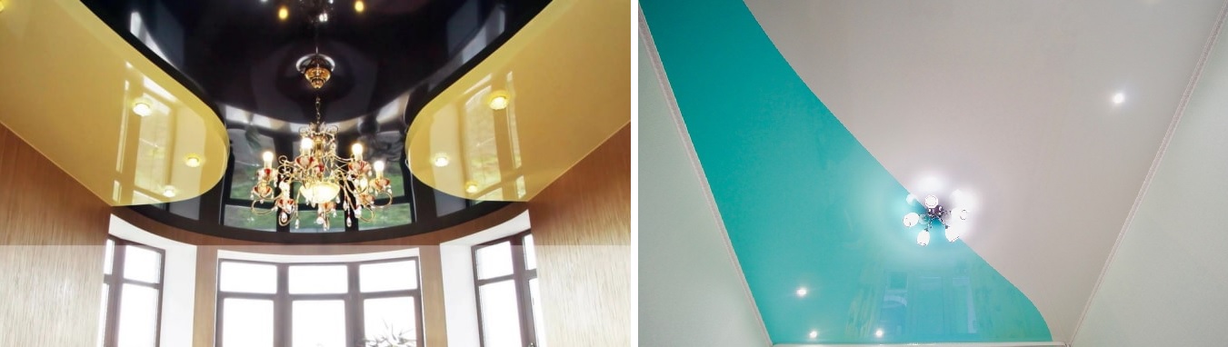 Комбинированные потолки в дизайне интерьера - заказать такой себе по выгодным ценам в Alezi